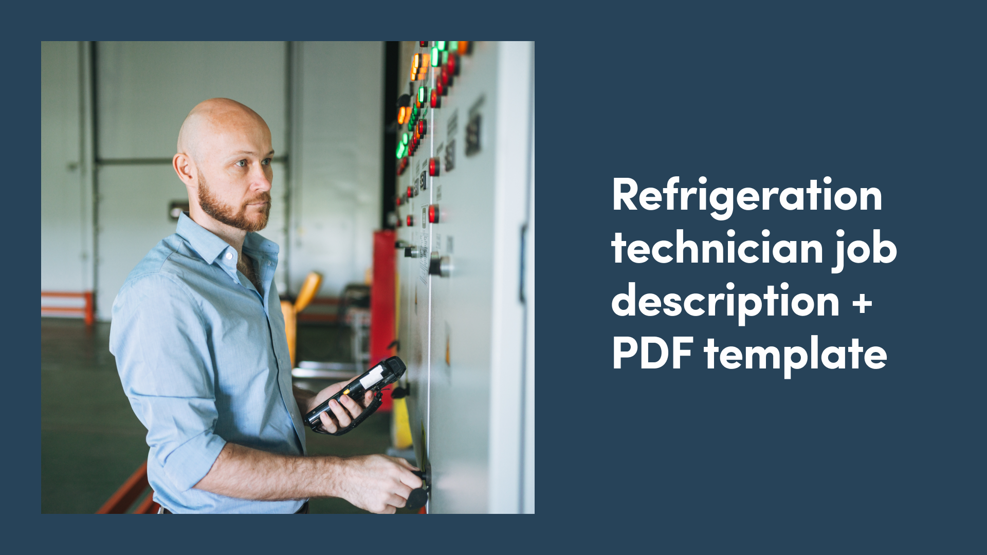 Refrigeration Technician Job Description + PDF Templates
