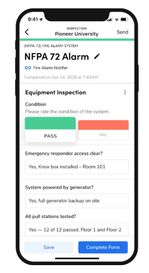 fire-inspection-checklist
