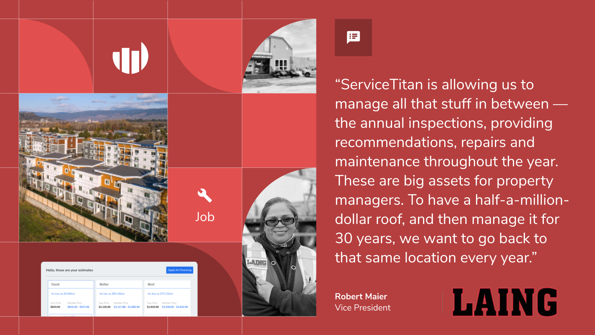 Laing Roofing Header