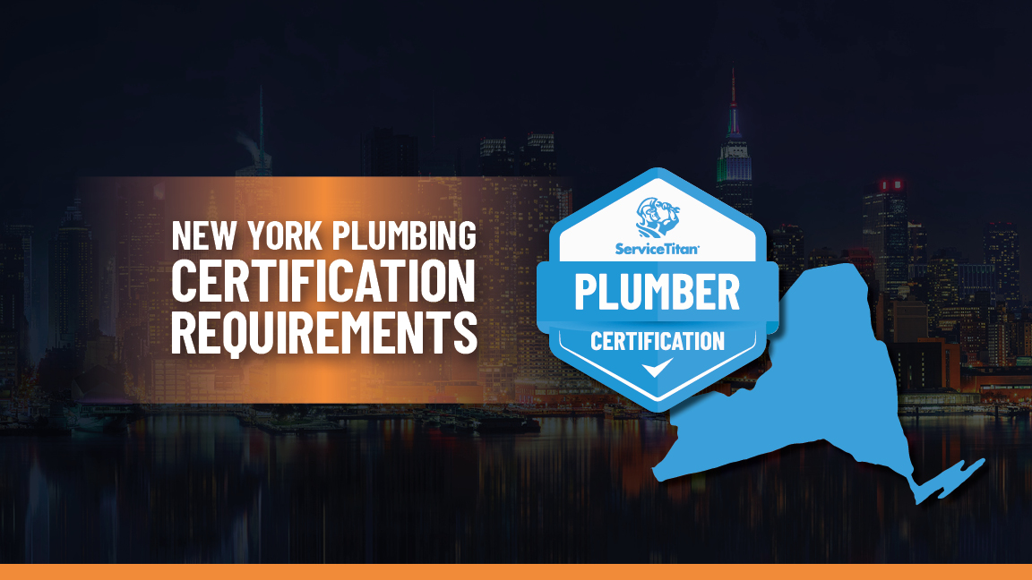 New York plumber installer license prep class free instal