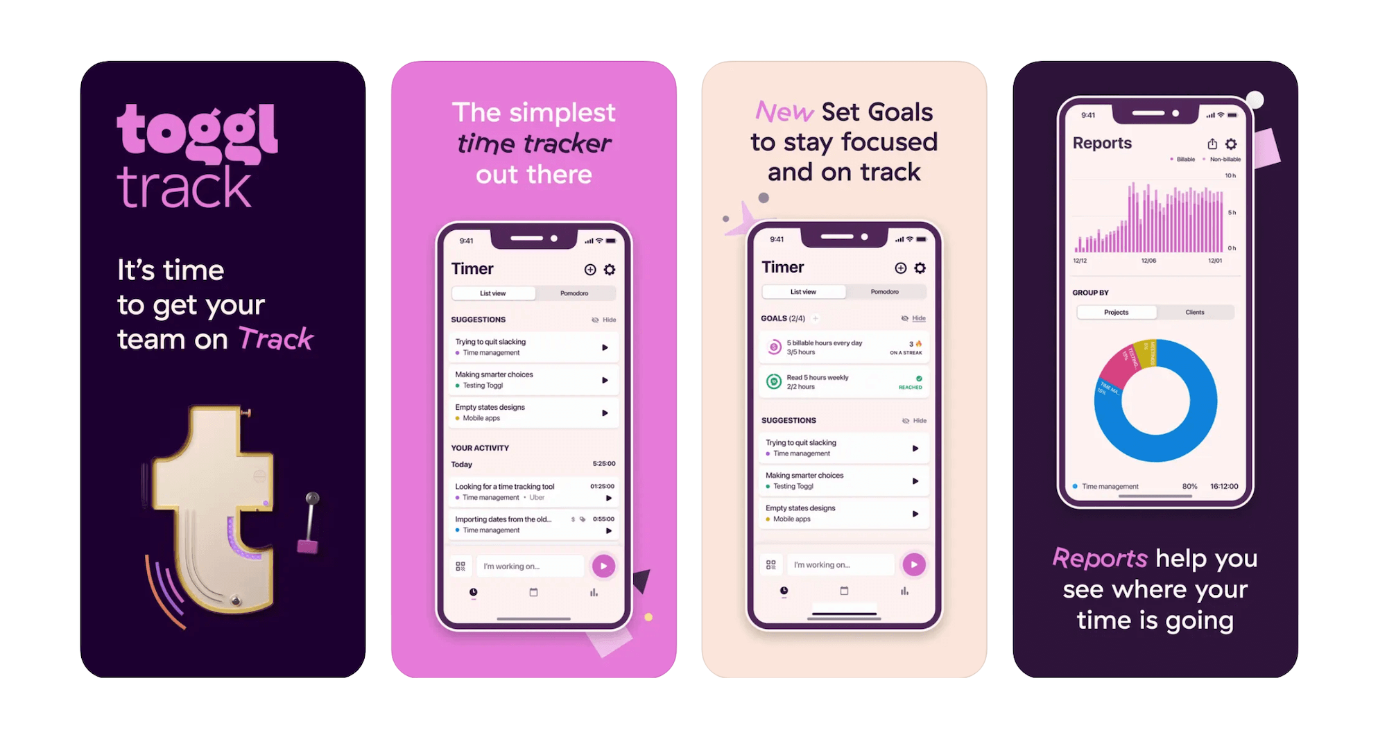 Toggl Track app: Best for Time-Tracking
