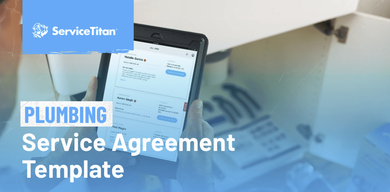 ServiceTitan's free Plumbing Service Agreement Template