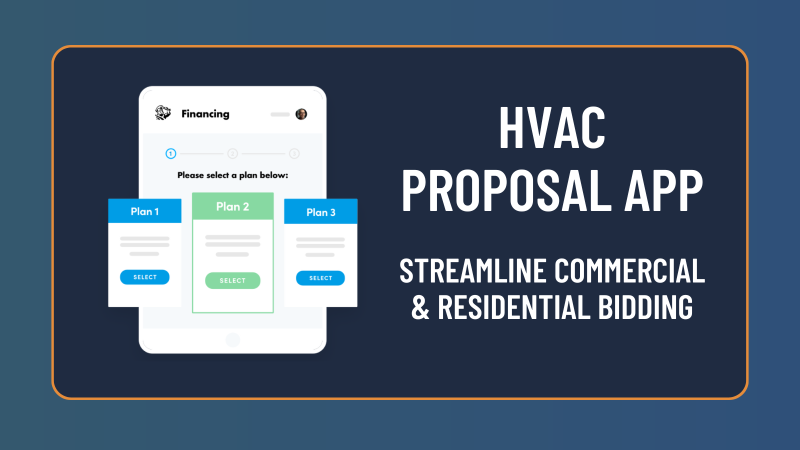 HVAC Proposal App: Streamline Commercial & Residential Bidding