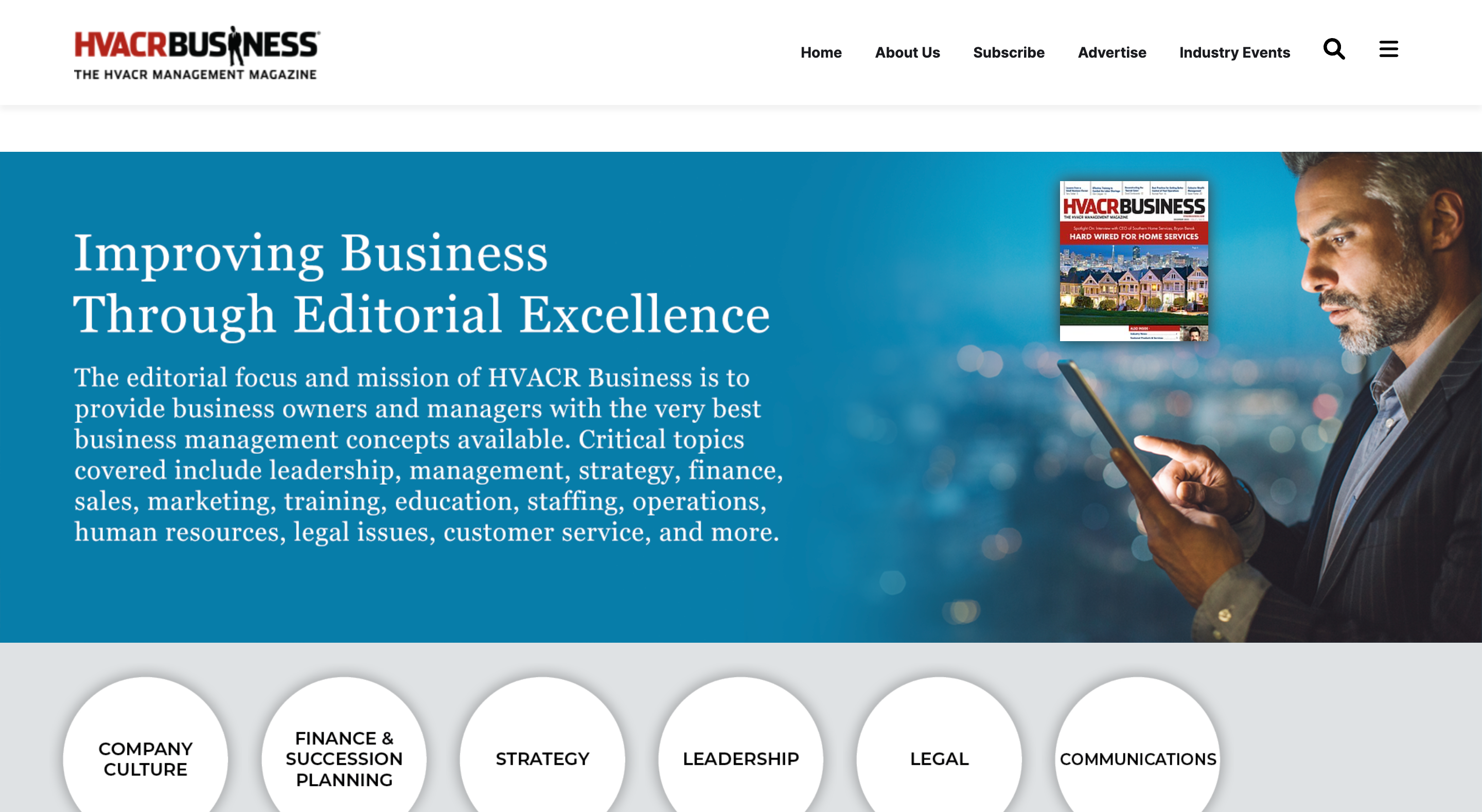 Image | HVACR Business Website [Screenshot]