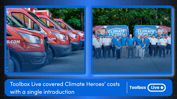 Toolbox Live covered Climate Heroes’ costs with a single introduction