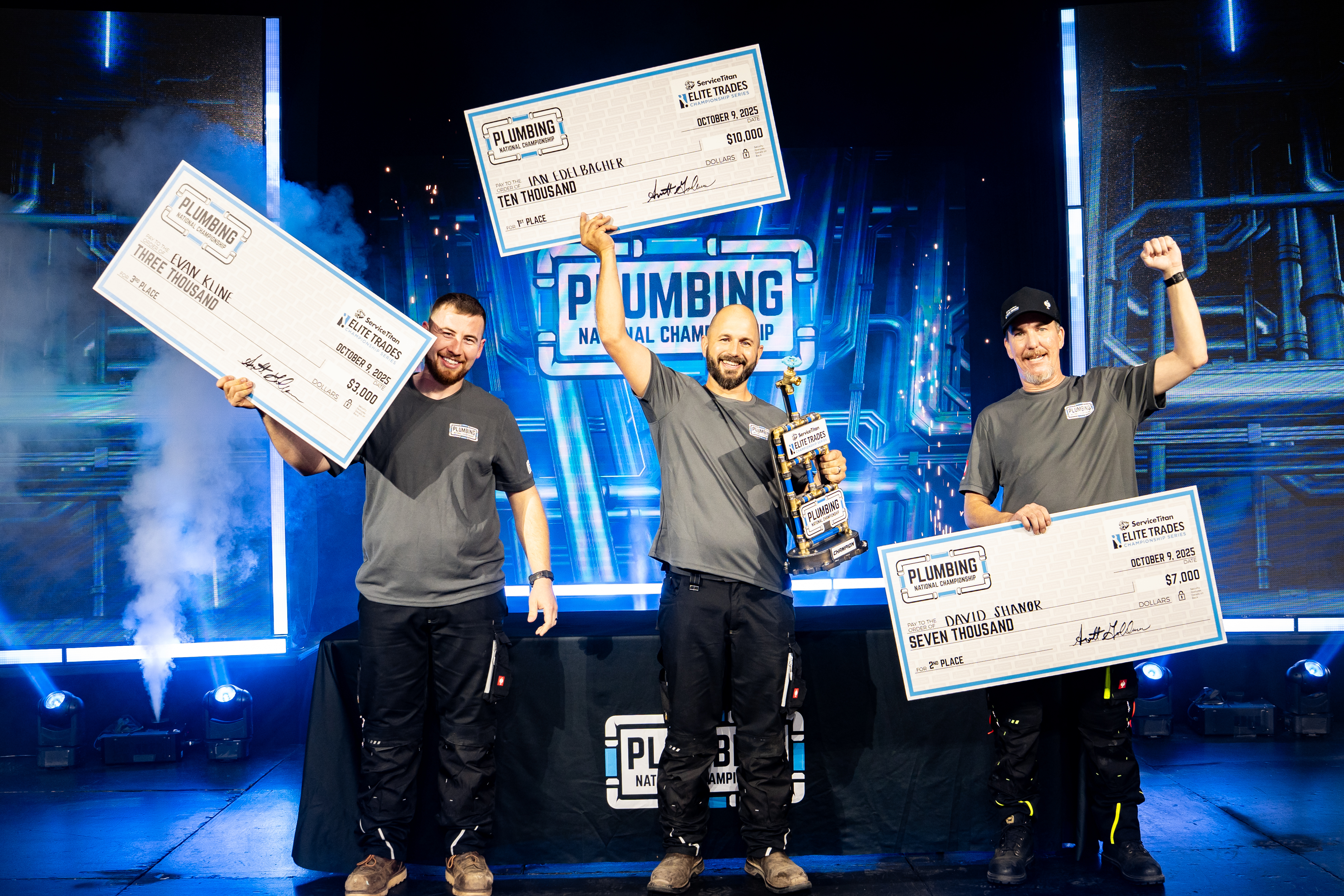 How Ian Edelbacher Went from Almond Farmer to the 2025 ServiceTitan ETCS Plumbing National Champion | Image 2