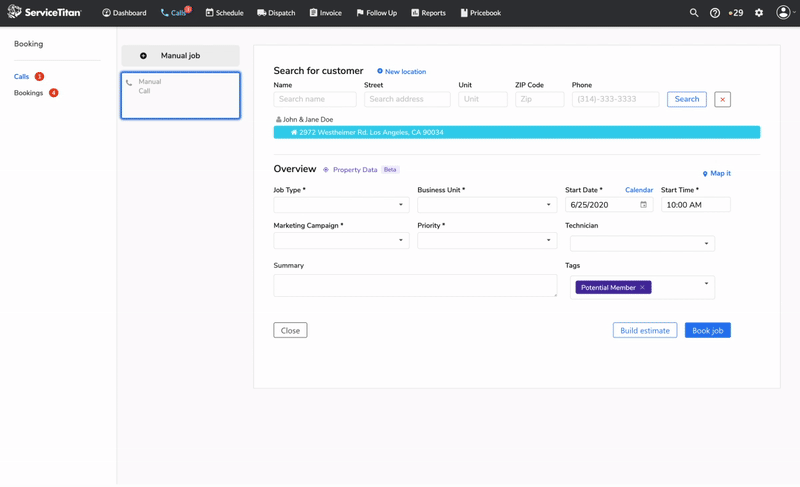 field-service-booking-template