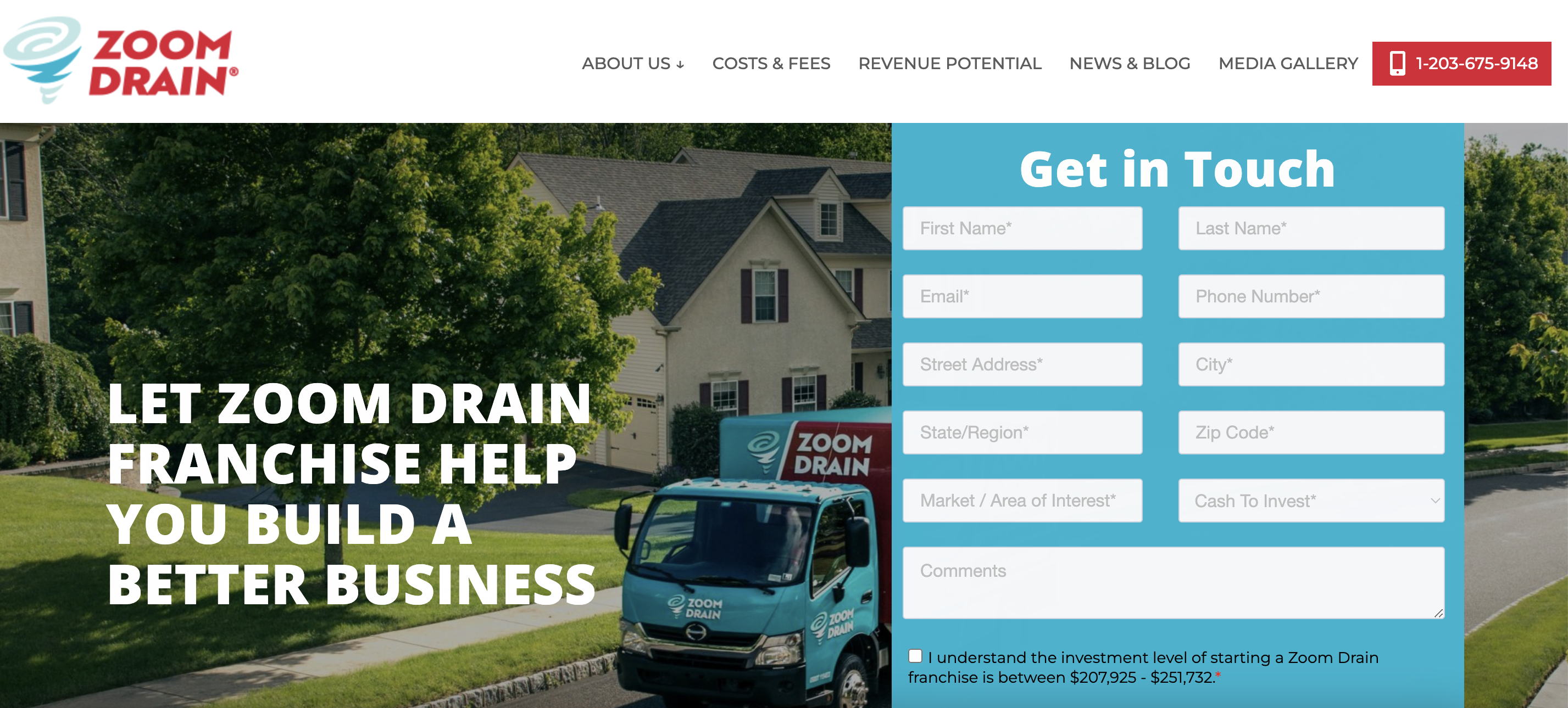 Image | Zoom Drain Website