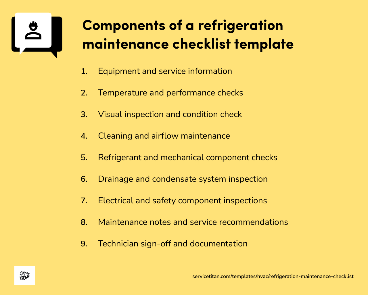 refrigeration-maintenance-checklist-template