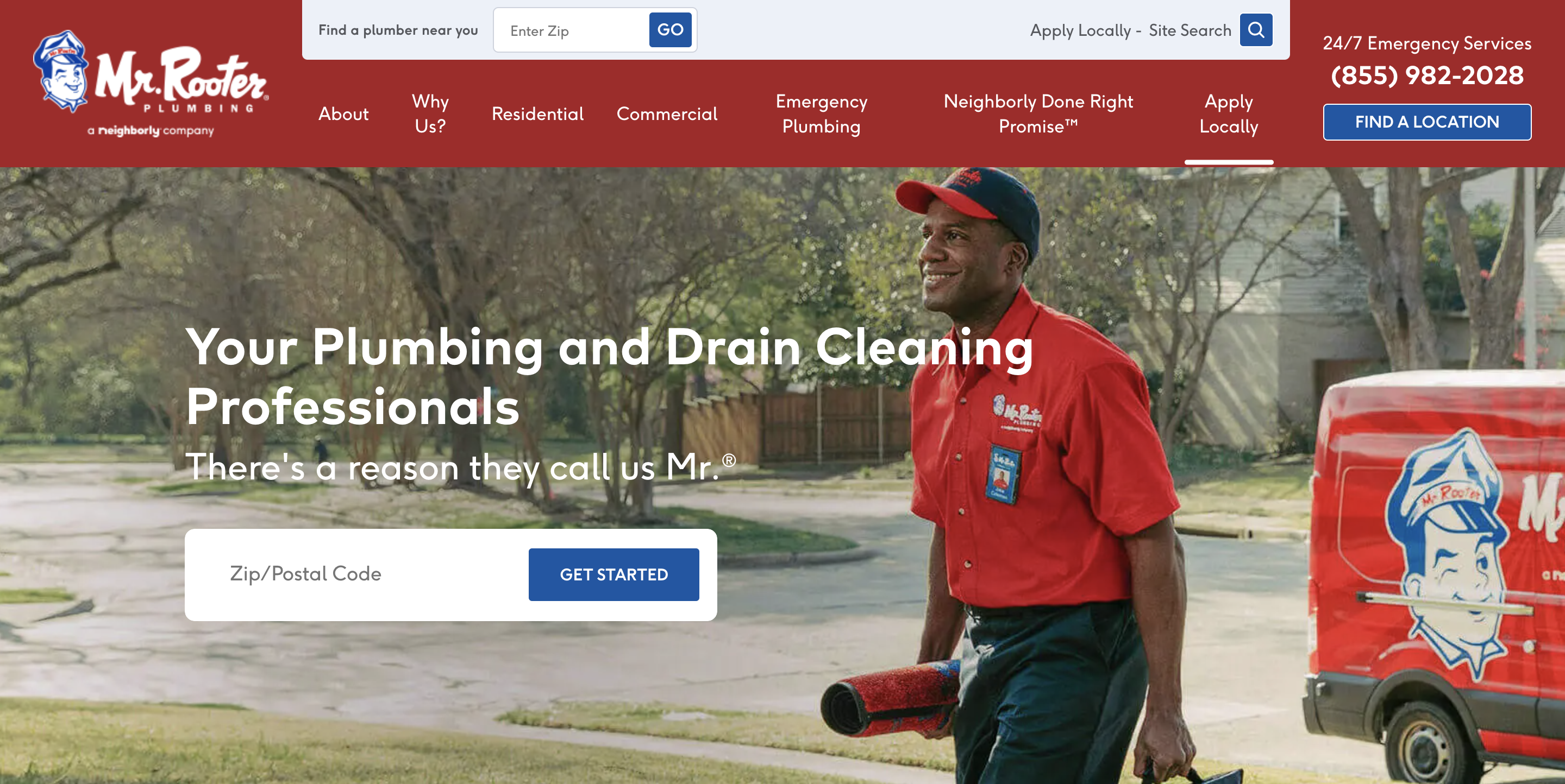 Image | Mr. Rooter Plumbing Website