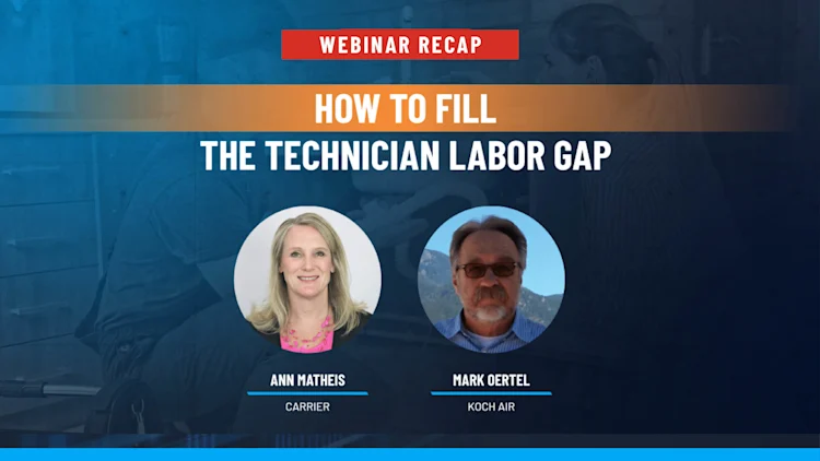 How to Fill the Technician Labor Gap