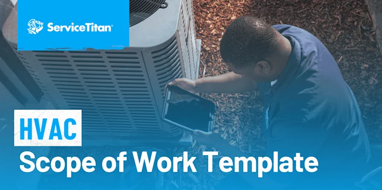 ServiceTitan's Free HVAC Scope of Work Template: Cover Page