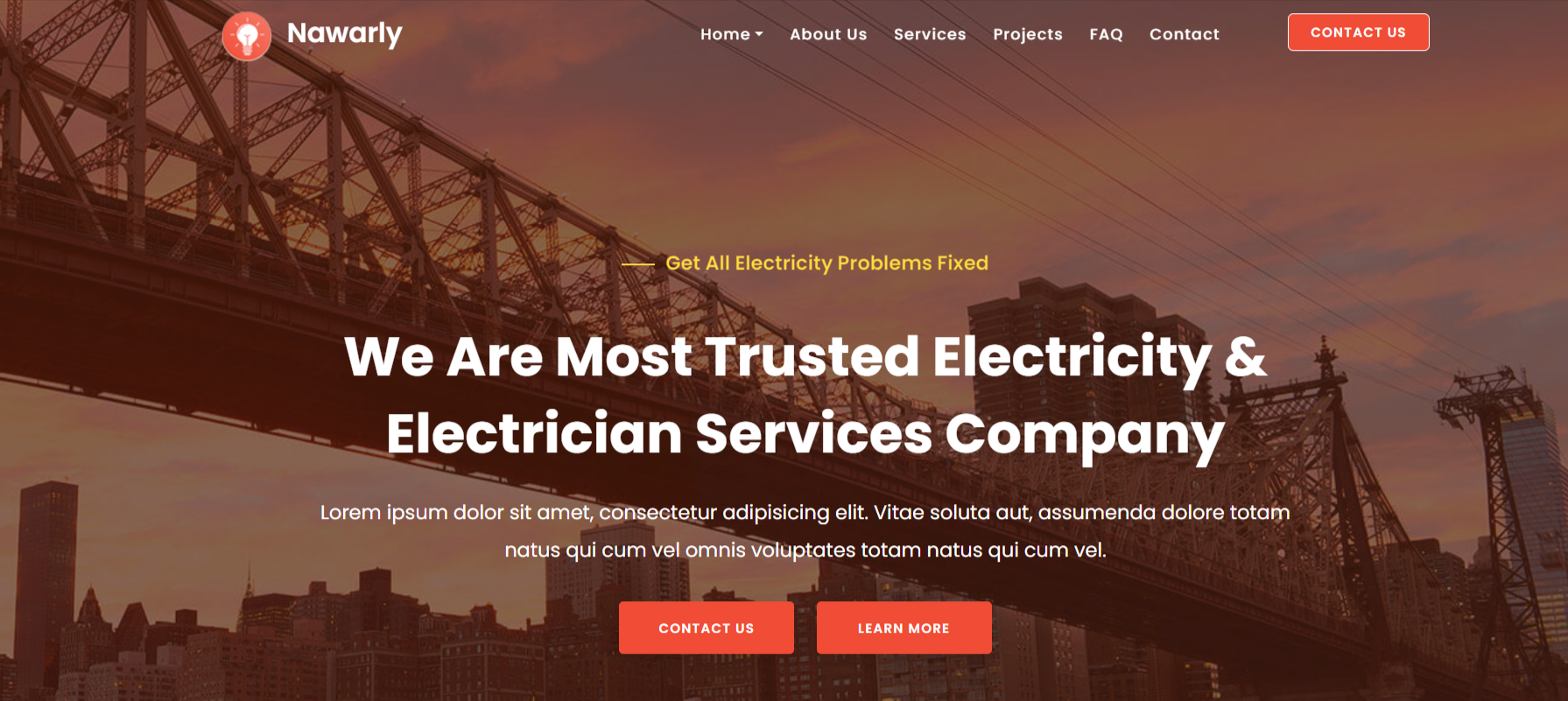 electrician-website-template