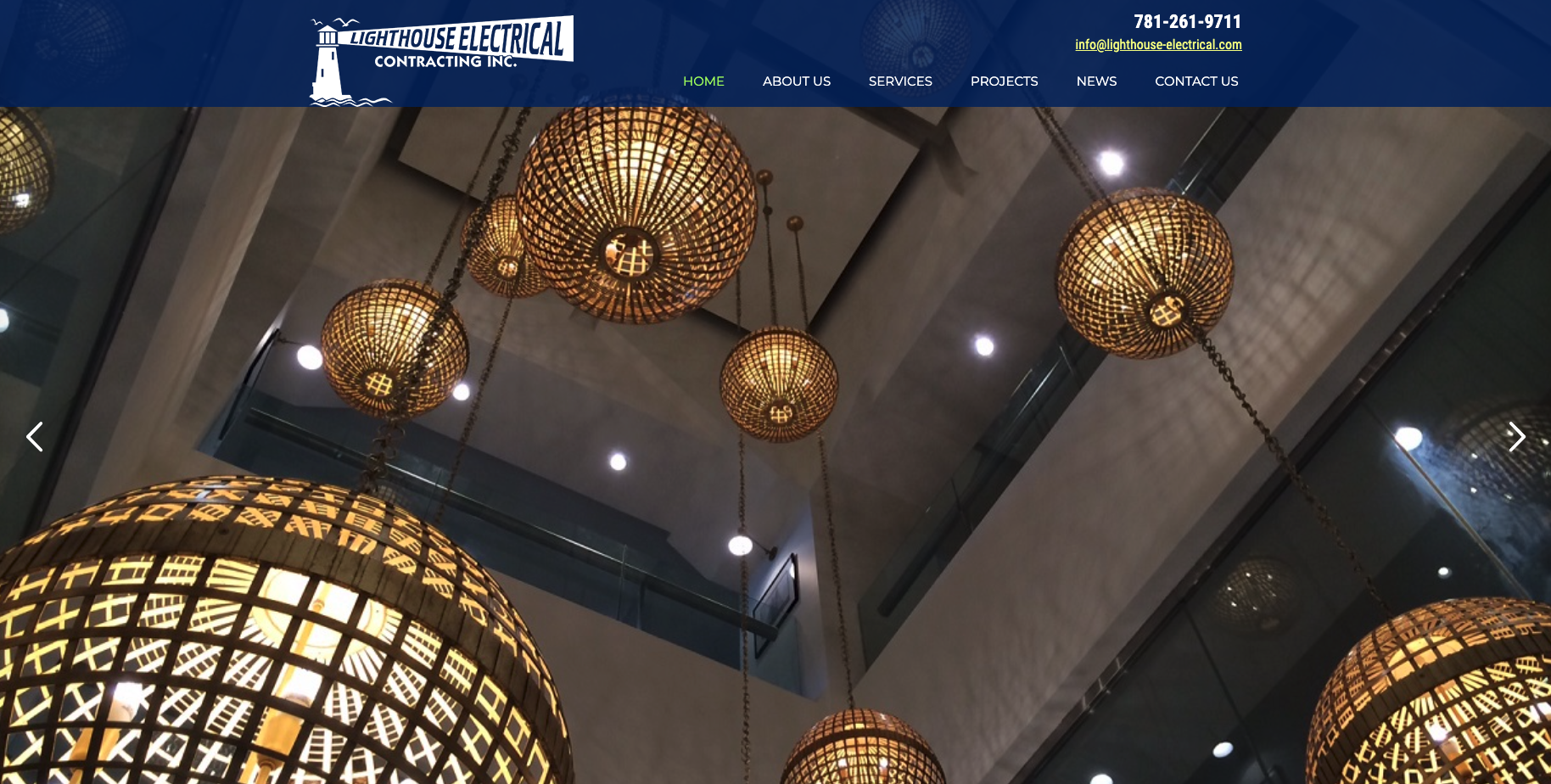 Lighthouse Electrical Contracting Inc. homepage