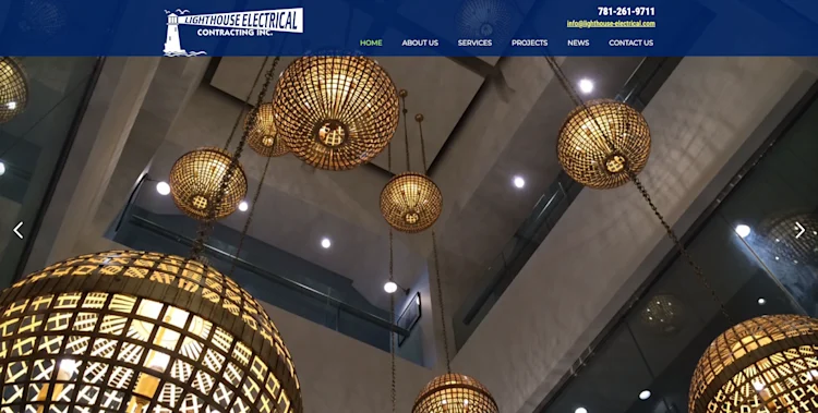 Lighthouse Electrical Contracting Inc. homepage