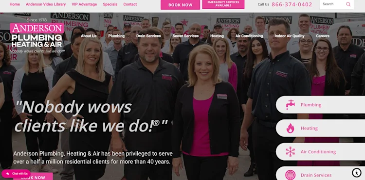 Anderson Plumbing, Heating & Air