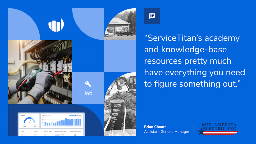 Mid-America Electric joined ServiceTitan to go paperless. Now, it’s seeing healthier revenue