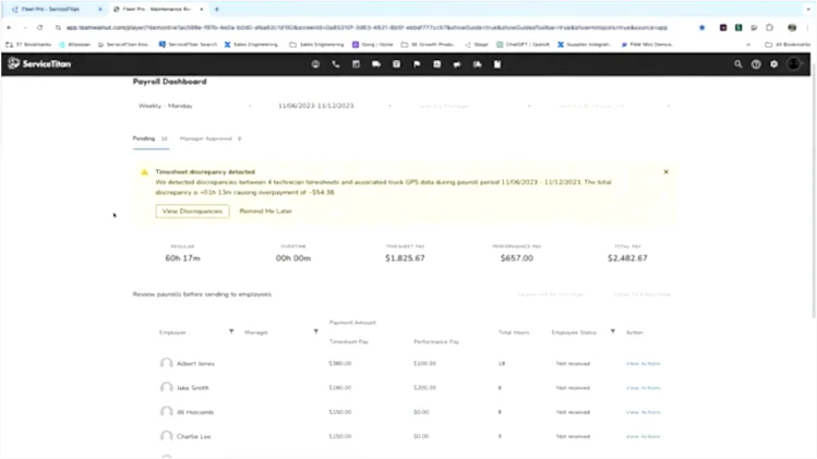 Payroll Dashboard 19 Image