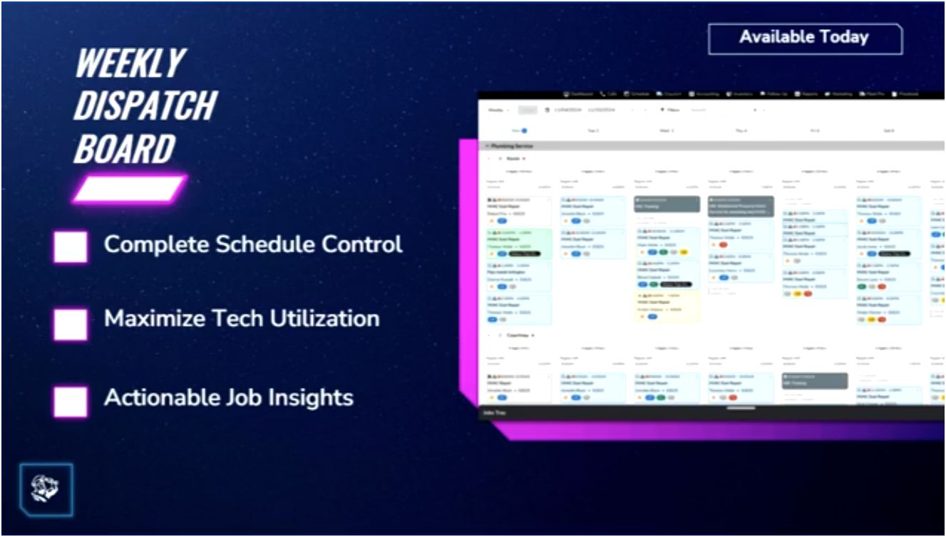 Weekly Dispatch Board 5 Image