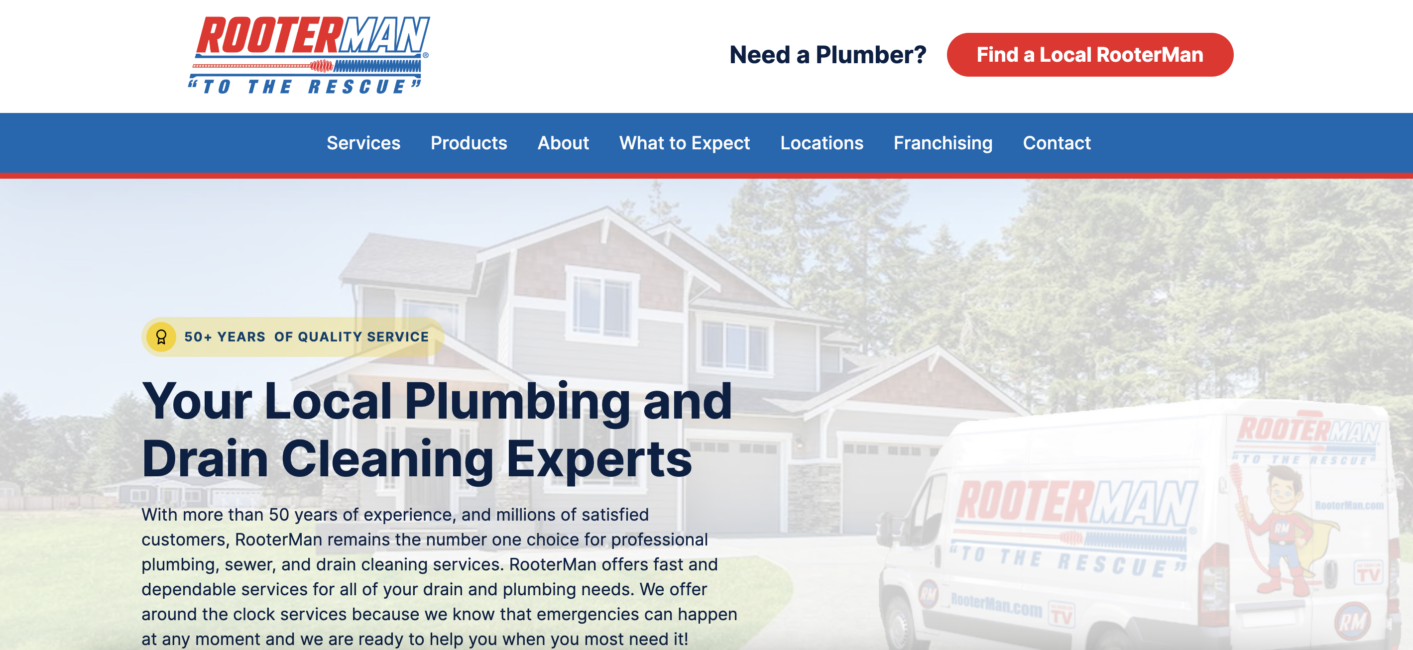 Image | Rooter-Man Website