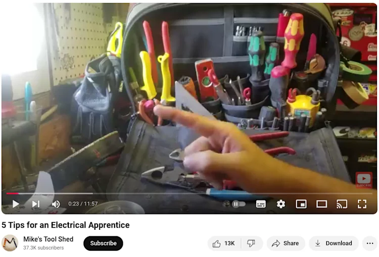 electrician-youtube-channels