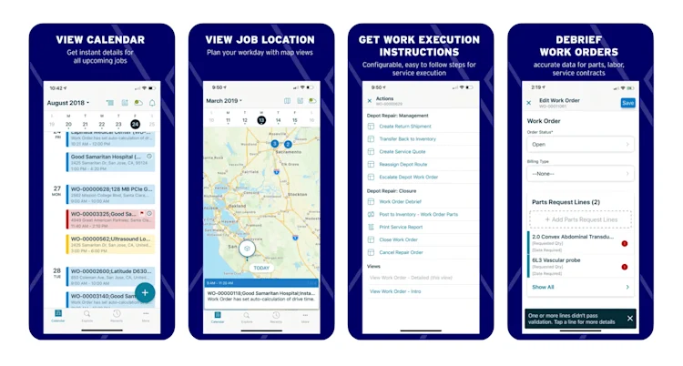ServiceMax Go app: Empower field service engineers