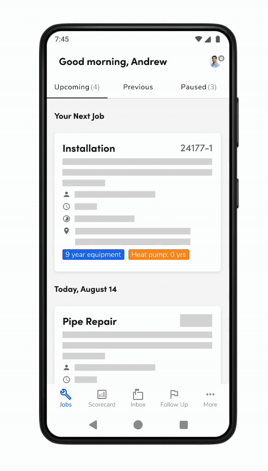 new field mobile app image