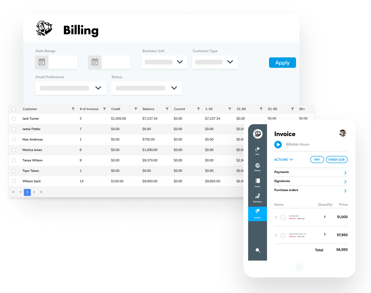 Plumbing Software Dispatch, Estimating, Scheduling ServiceTitan