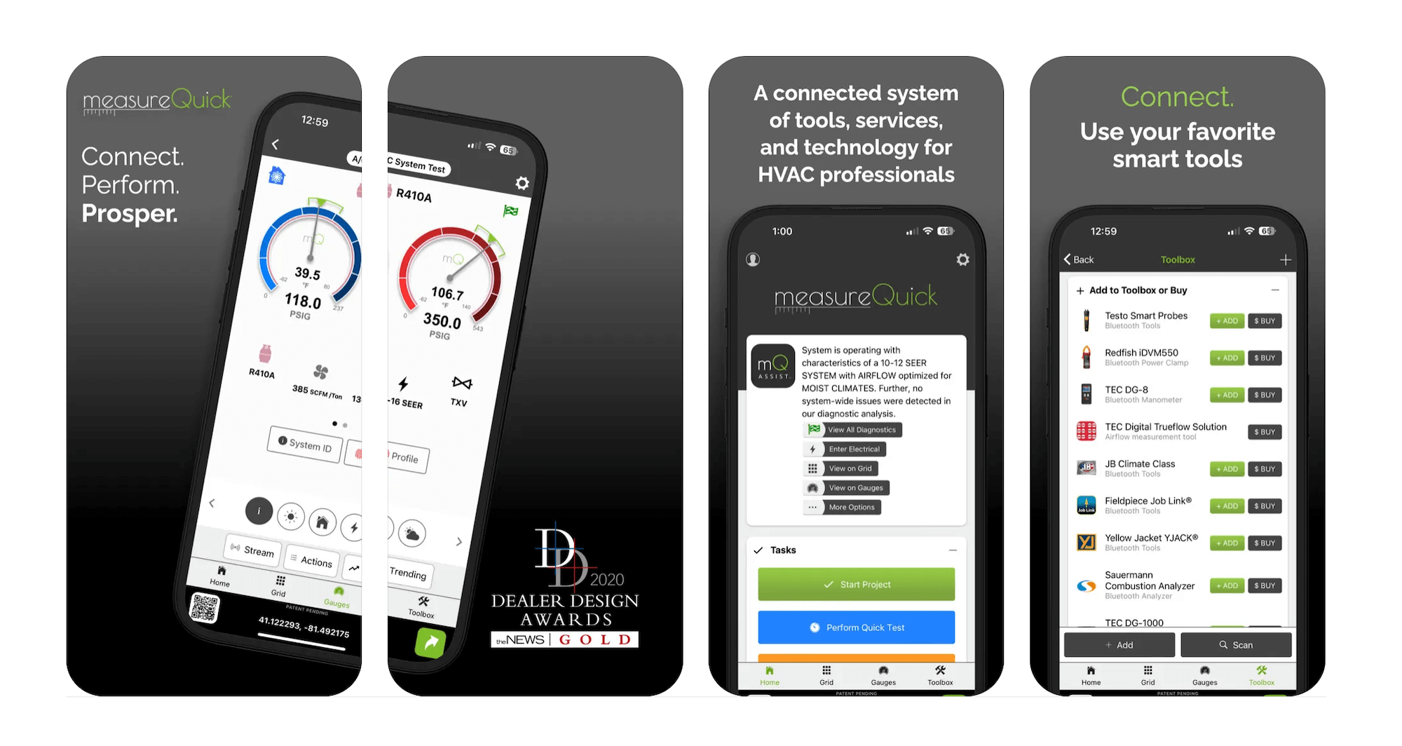 MeasureQuick HVAC app: Best System Diagnostic