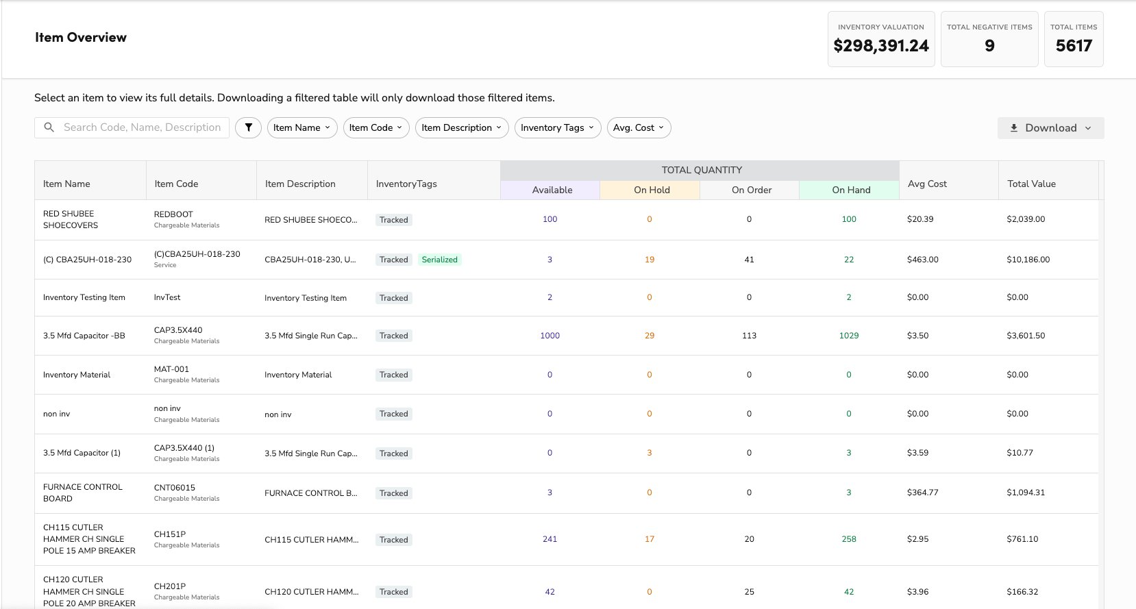 construction-inventory-template
