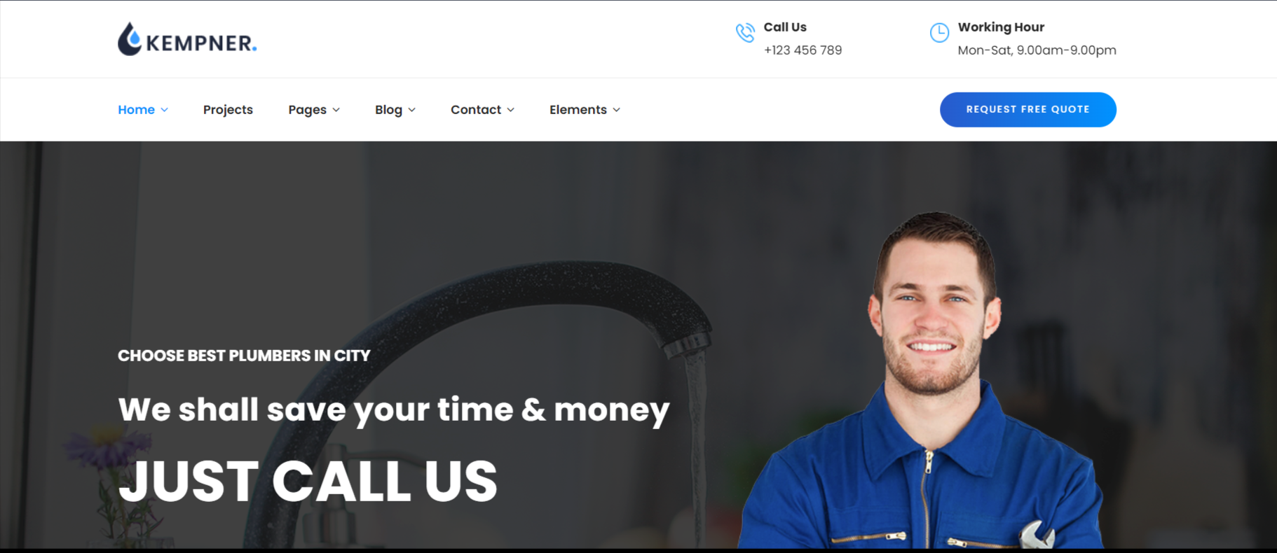 plumbing-website-template