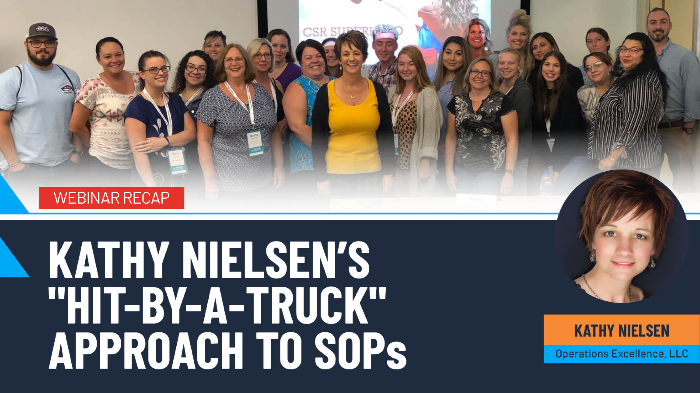 Write it down Keep Your Company from Being "Hit By a Truck," says