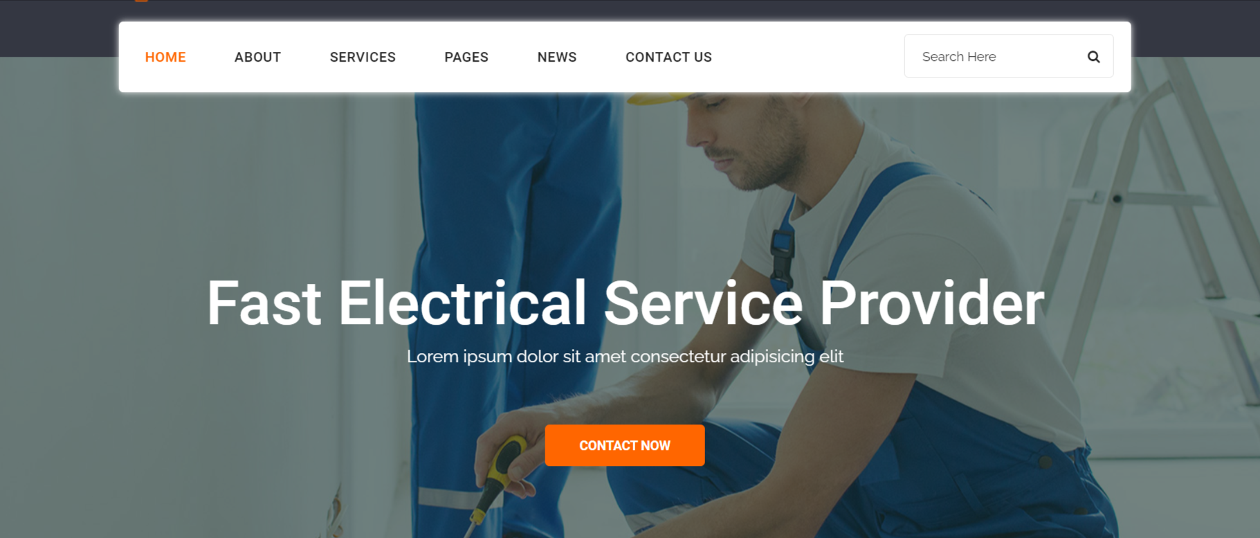 electrician-website-template