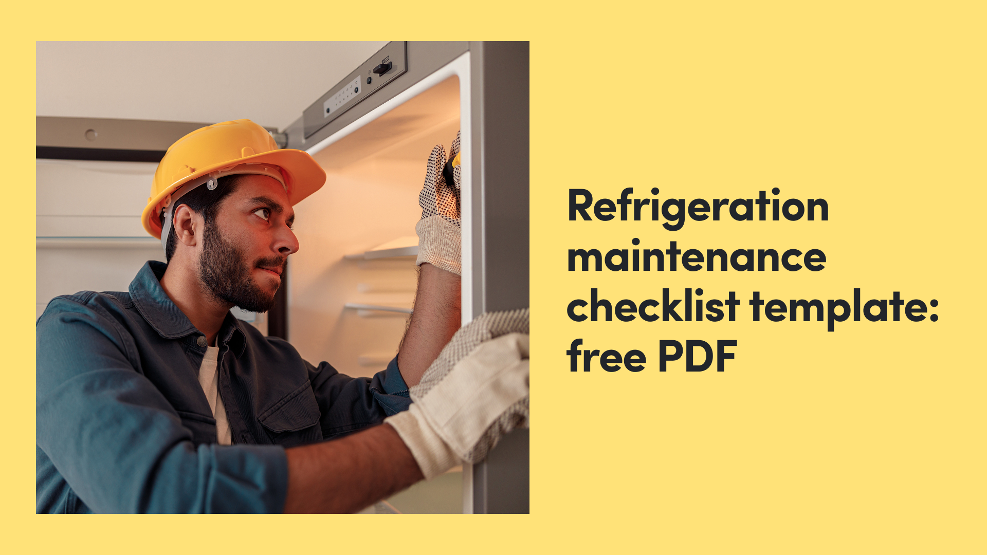 Refrigeration Maintenance Checklist Template: Free PDF