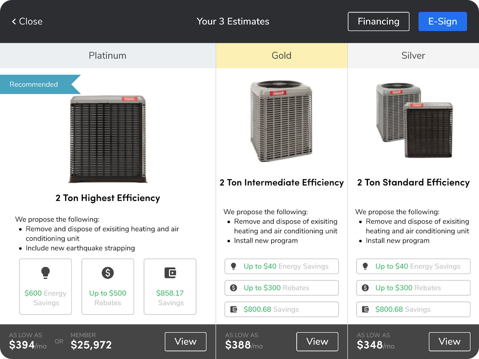 on site estimates image