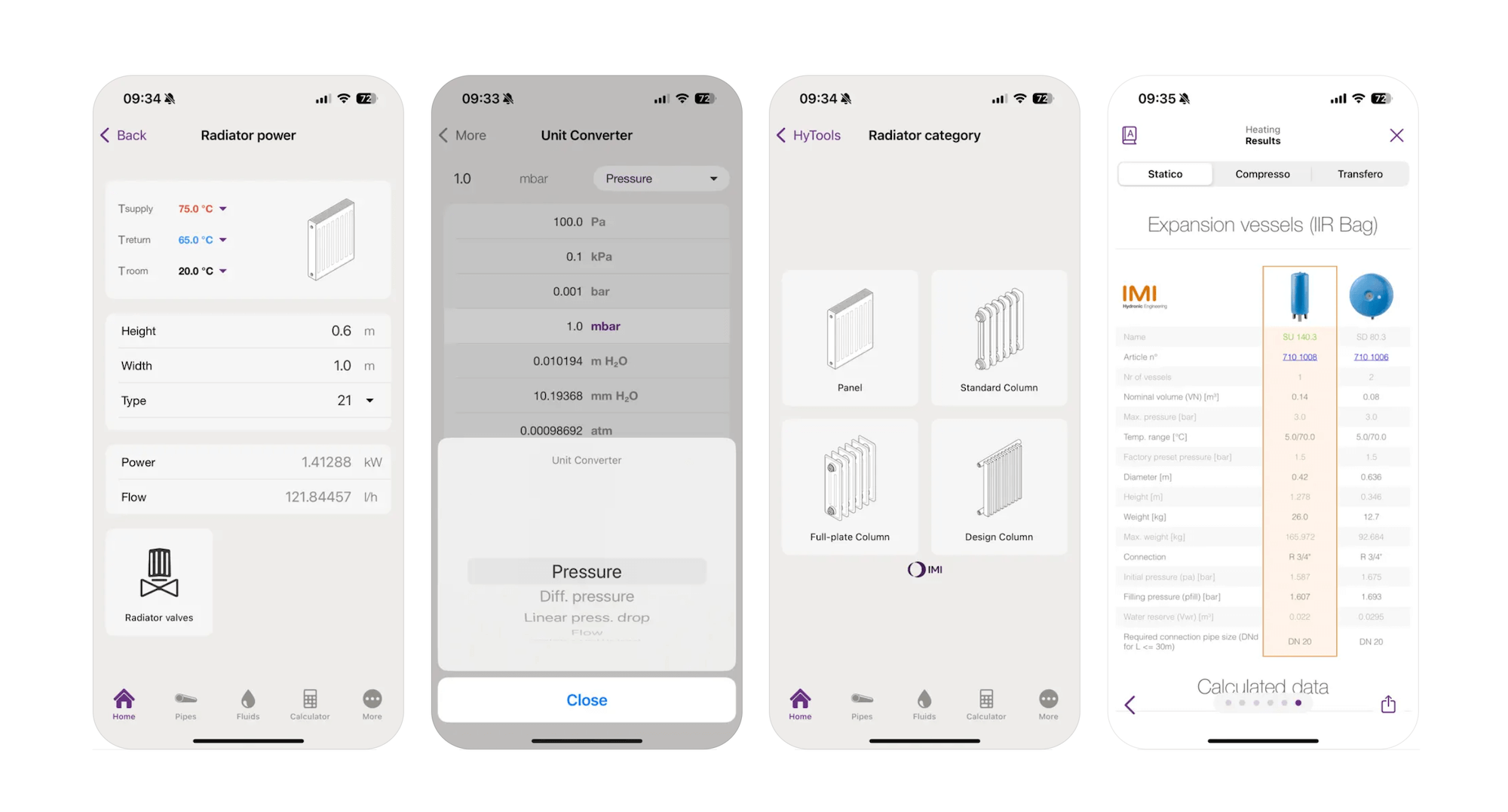 HyTools app: Best Hydronic Calculator