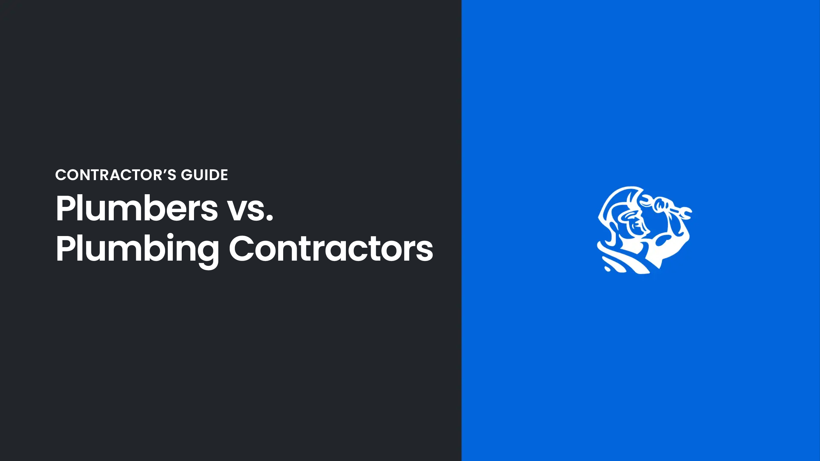 What is the Difference Between Plumbers and Plumbing Contractors?