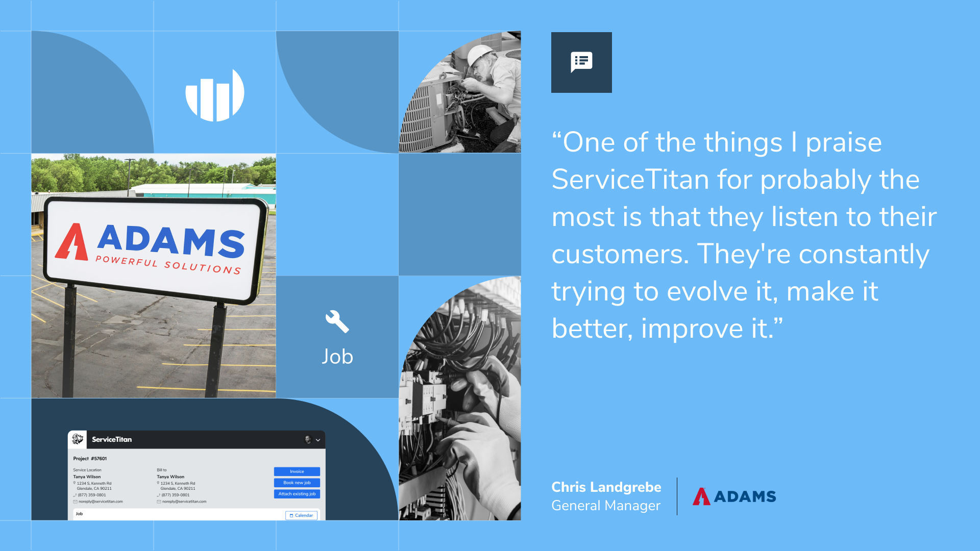 From feedback to feature: ServiceTitan’s customer-centered approach transforms Adams Power’s operations Header