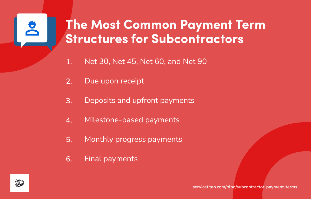 subcontractor-payment-terms