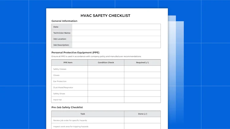 HVAC Safety Checklist for Techs: Free PDF Download