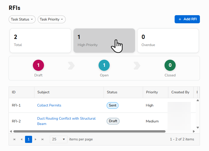 ServiceTitan Docs: RFIs and Change Order Request for Tasks