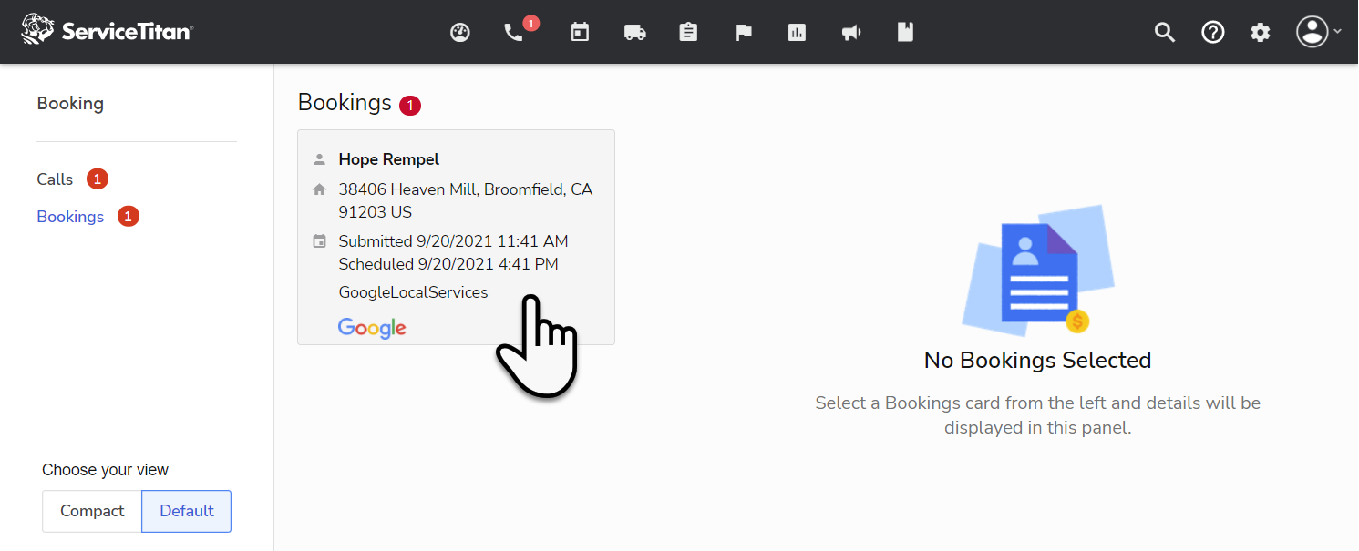 ServiceTitan screenshot
