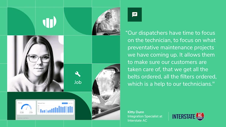 Dispatch Pro has helped Interstate AC take better care of ‘the heart’ of its shop—their technicians