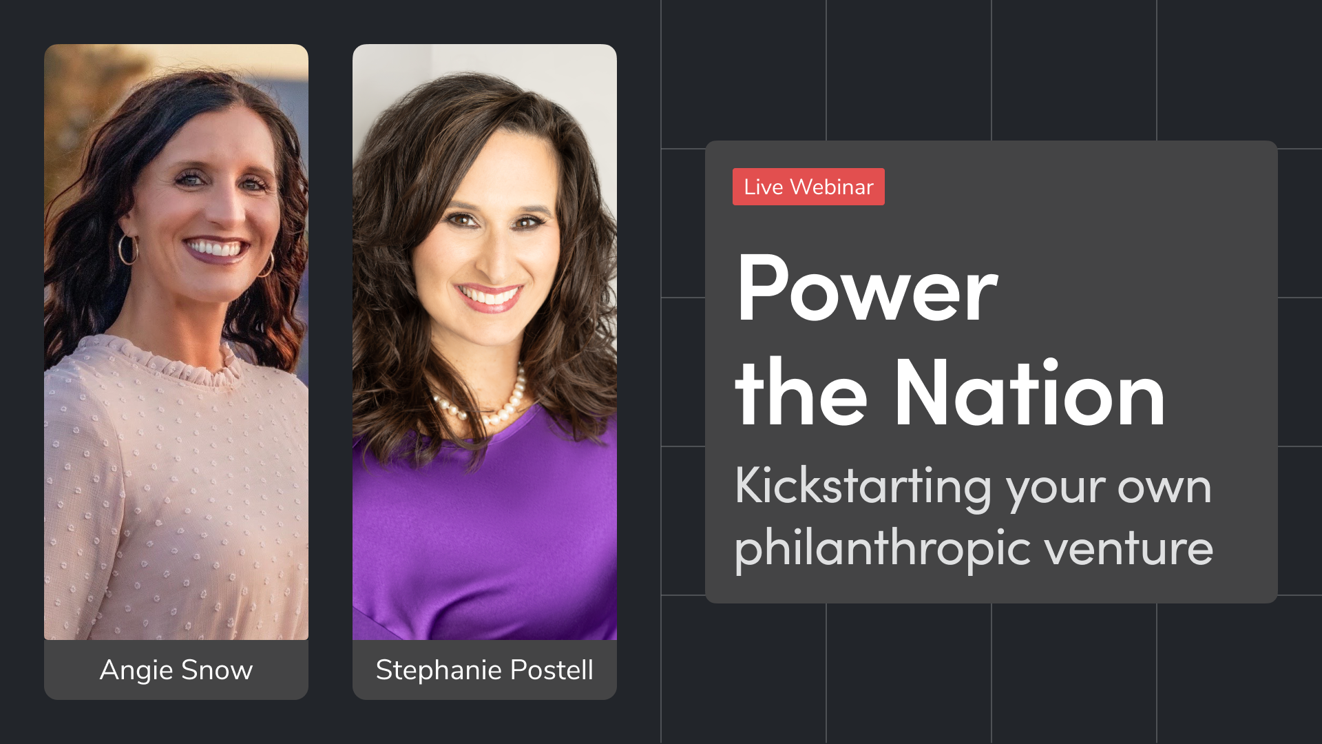 Power the Nation: Kickstarting Your Own Philanthropic Venture