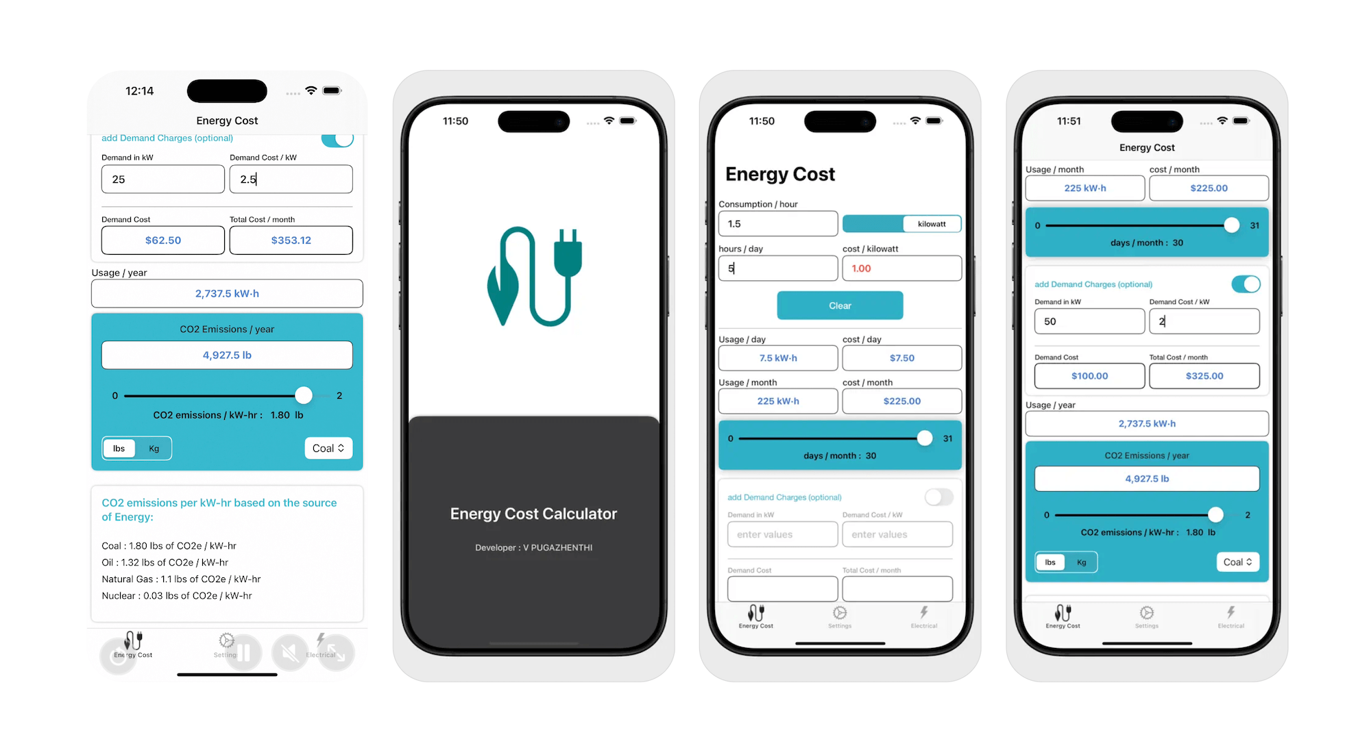 Energy Cost Calculator app: Best Energy Cost Calculator