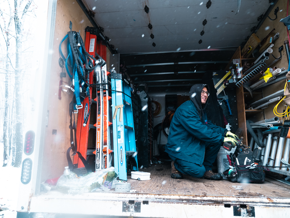 Despite a foot of snow, Astar Heating & Air comes through with a new boiler for ADAPT | ADAPT Image 2