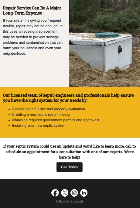 Our licensed team ensures you have the right system