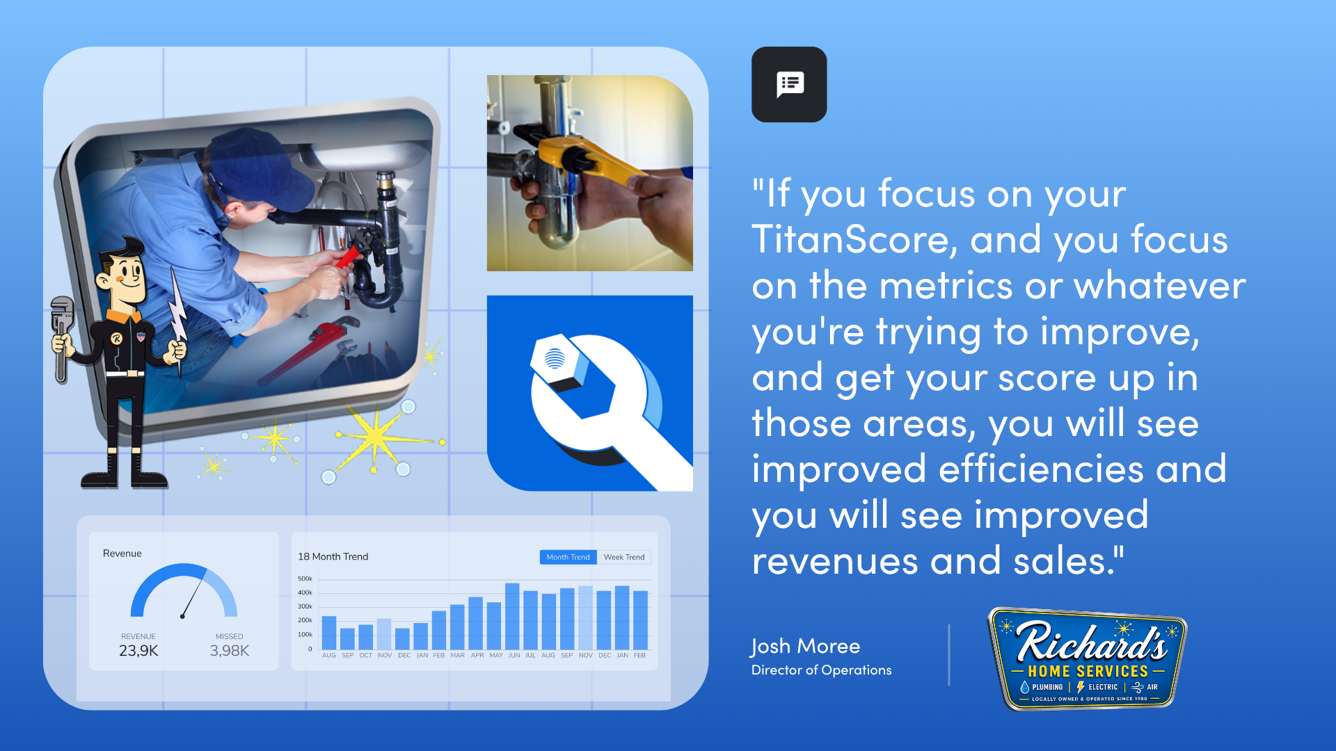 Richard's Plumbing's Titan Advisor Excellence Win Started with One Question: Are You Really Using ServiceTitan?
