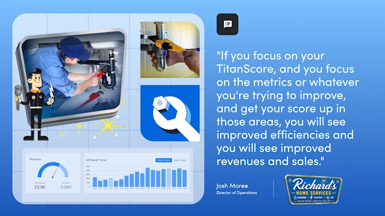 Richard's Plumbing's Titan Advisor Excellence Win Started with One Question: Are You Really Using ServiceTitan?