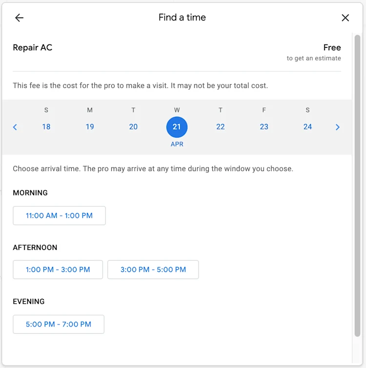 Find a Time: Book an Appointment Online to Repair AC